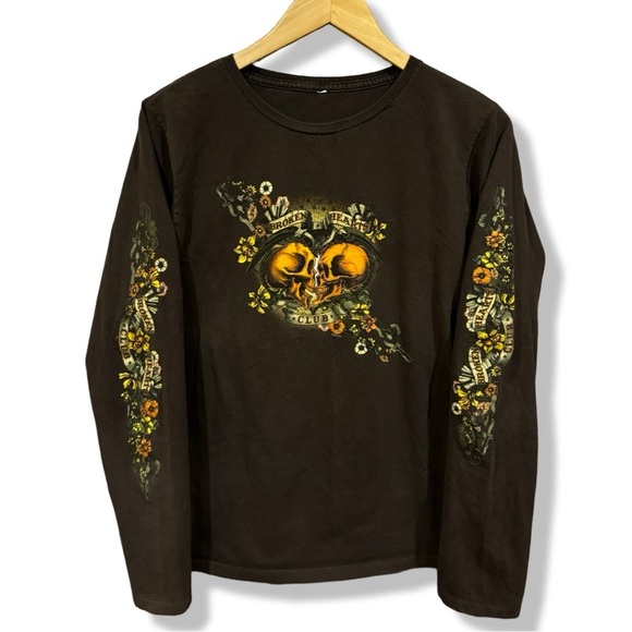 Tops - Vintage Y2K Biker LongSleeve
